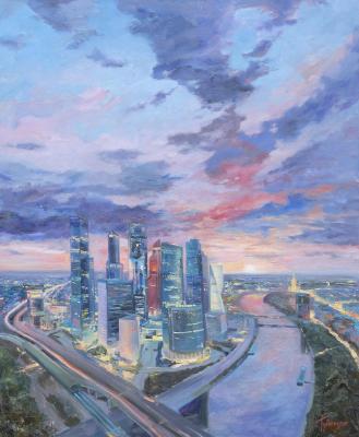 Road to the future (Landscape Of The Future). Tumanova Olga