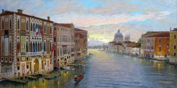 Venice. View from the Bridge of the Academy. Osipsow Wladislaw