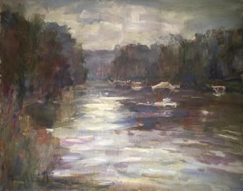 Cloudy day in Tsaritsyno