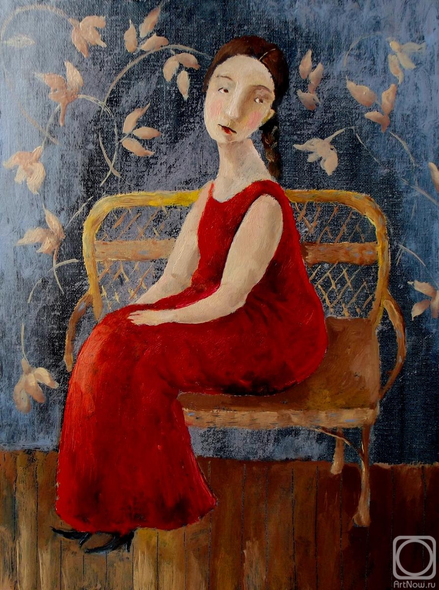 Sivko Lyubov. Lady in red