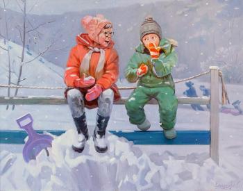 Childhood snow (). Eliseenko Denis