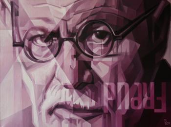 Dr. Freud. Post-cubofuturism. Krotkov Vassily
