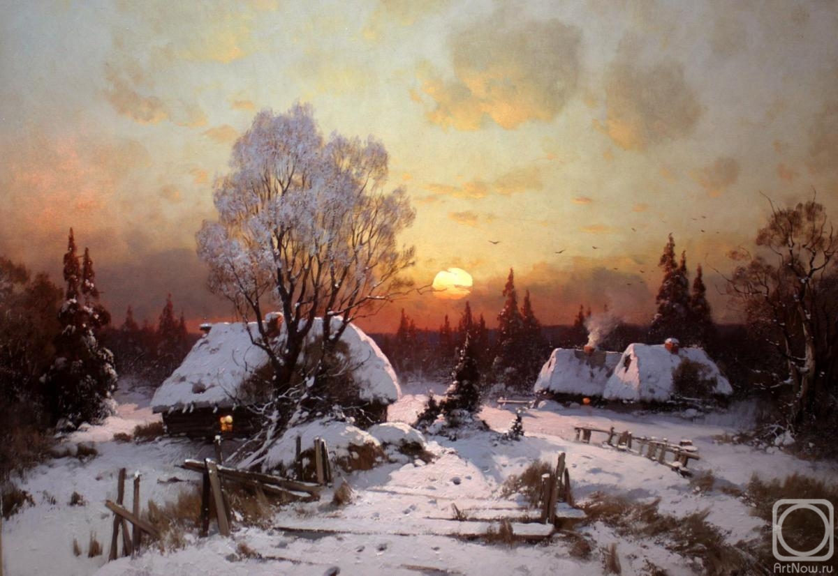Pryadko Yuri. Winter Evening