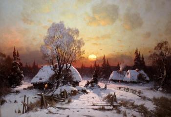 Winter Evening. Pryadko Yuri