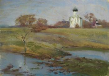 The Church of the Intercession of the Holy Virgin on the Nerl River (The Temple Of The Holy Virgin). Yunina Elena