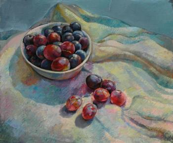 Sunny plums. Sergeev Sergey