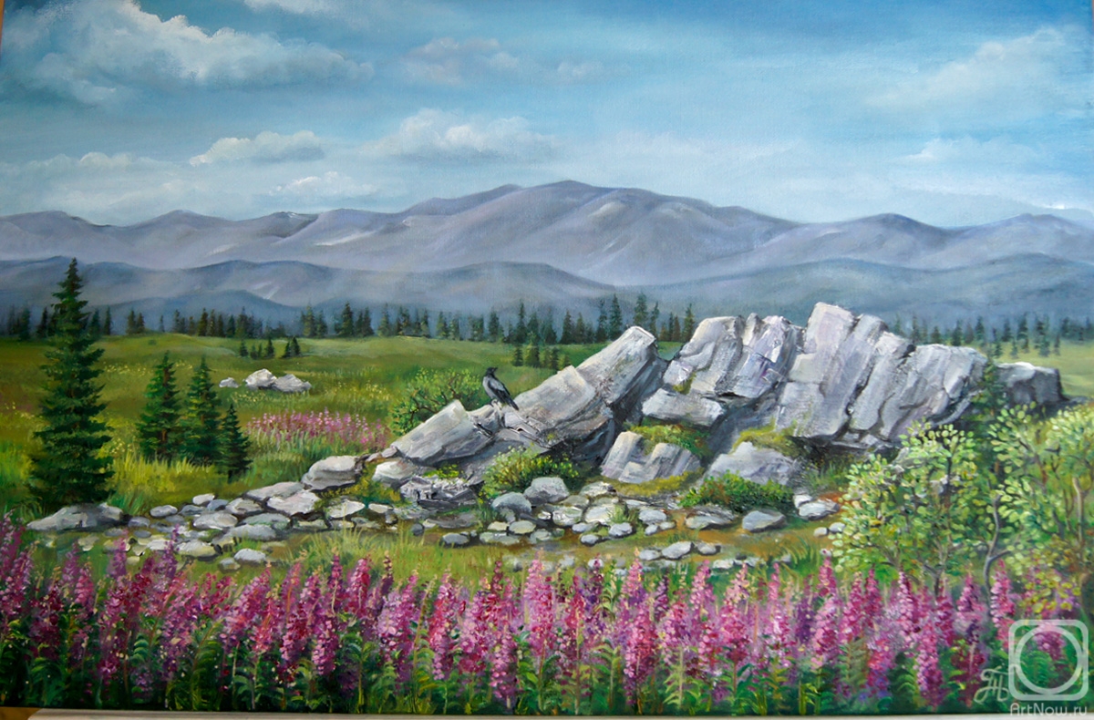 Borisenko Tatyana. Muntain landscape