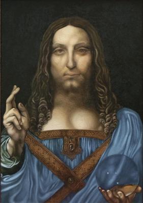 The Savior of the world (Leonardo da Vinci) (c)