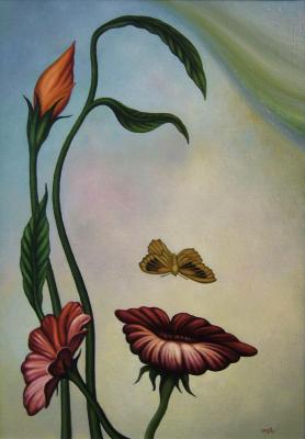 Flower composition. Zakharov Oleg
