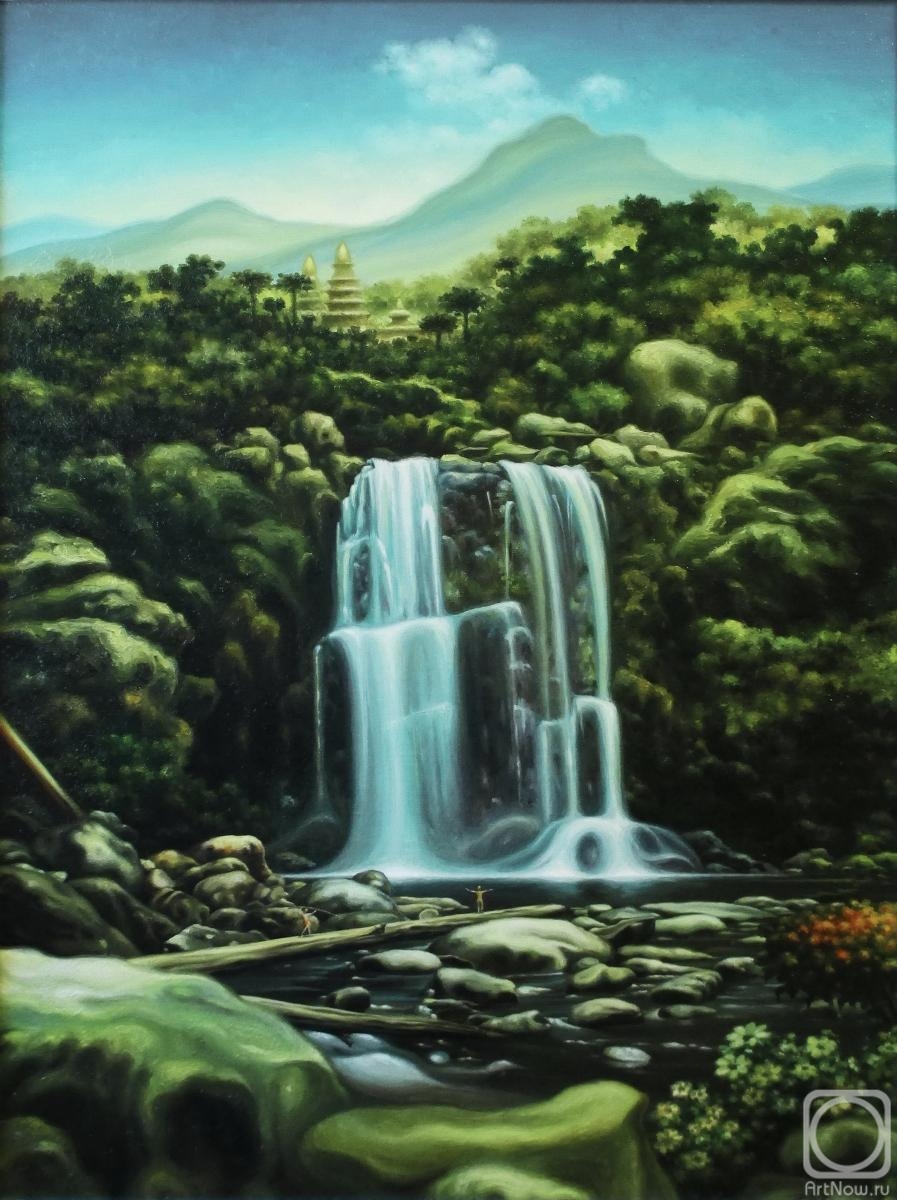 Zakharov Oleg. Waterfall