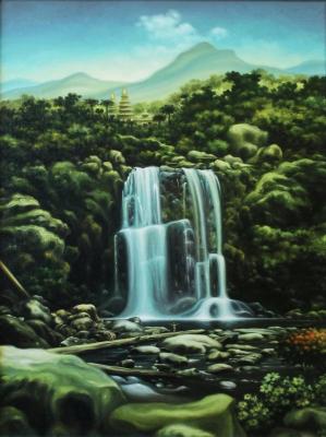 Waterfall. Zakharov Oleg
