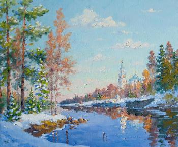 Valaam, the first snow