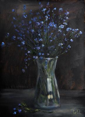 Blue-stars-bouquet. Goldstein Tatyana