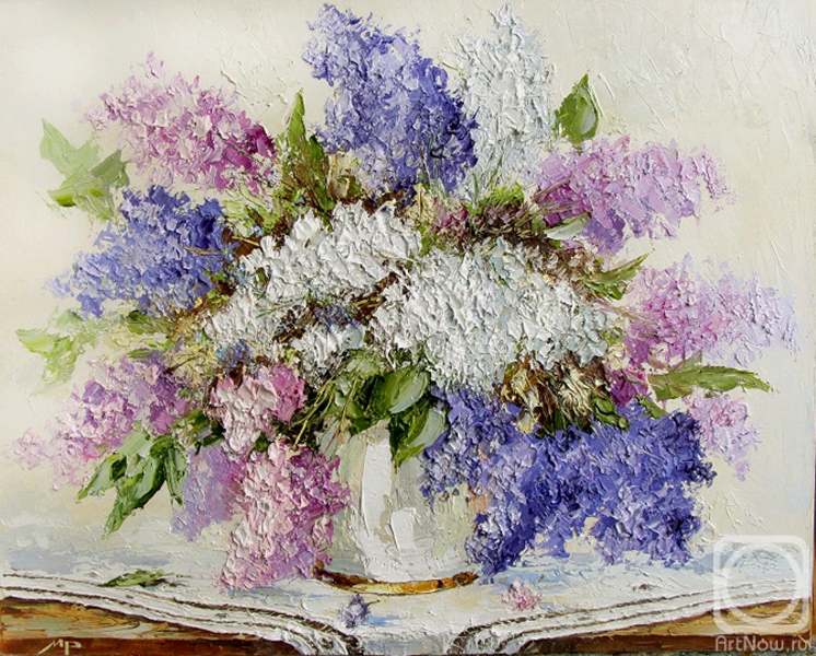 Radchinskiy Michail. Lilac in a vase