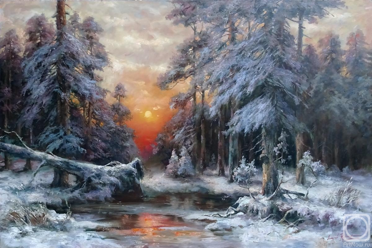 Rychkov Aleksey. Winter Forest