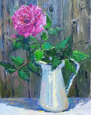Rosette (Palette Knife Roses). Krasnoschekova Tatyana