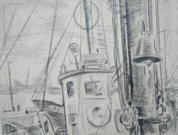 On the schooner. Lebedev Valentin