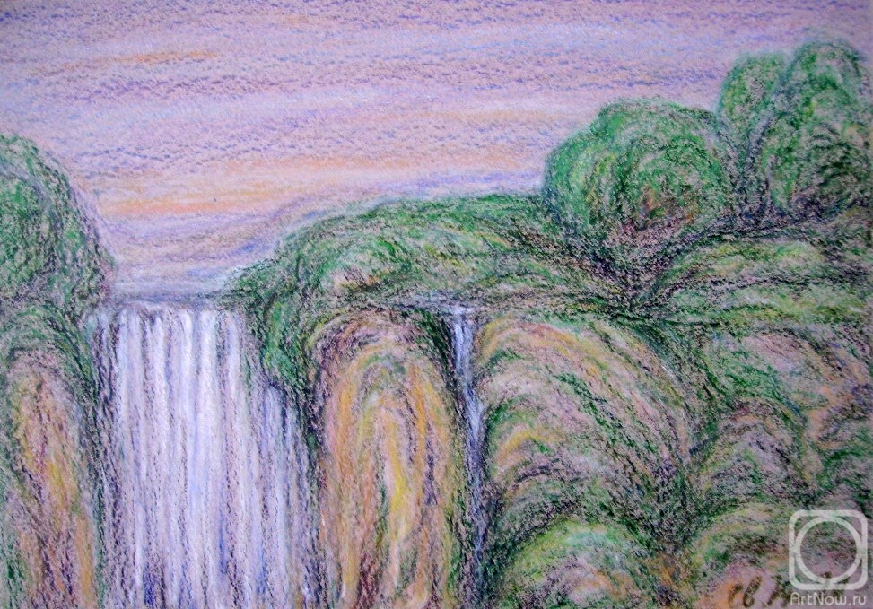 Kyrskov Svjatoslav. Waterfall 70-20