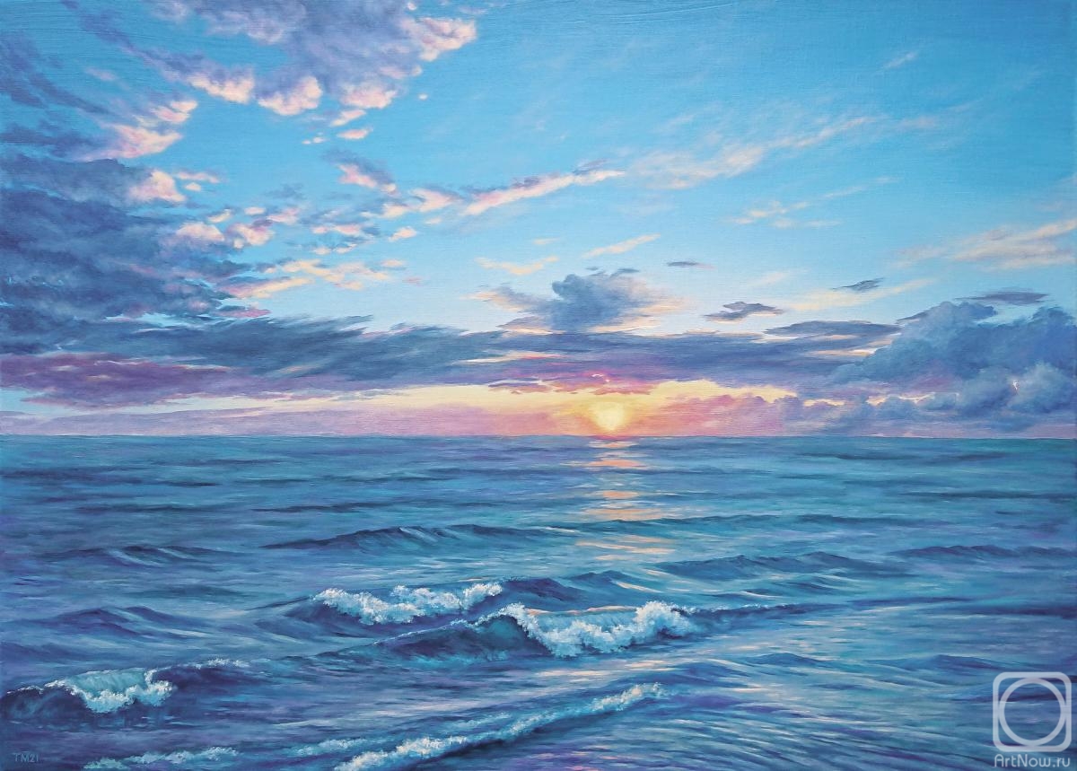 Migalina Tatyana. Sunset on the sea
