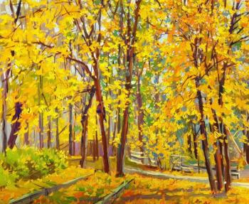 Autumn gold. Krasnoschekova Tatyana