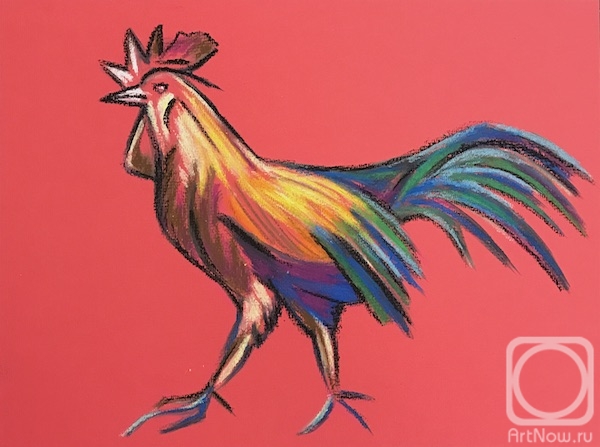 Lukaneva Larissa. Copy 50 (rooster)