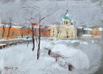 Winter in the city. Zhukoff Fedor