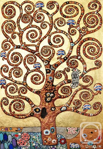 Zhukoff Fedor. The Tree of Life (based on paintings by Gustav Klimt)