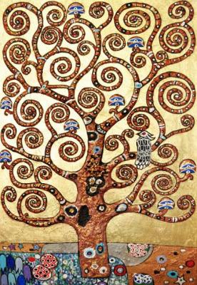 The Tree of Life (based on paintings by Gustav Klimt). Zhukoff Fedor