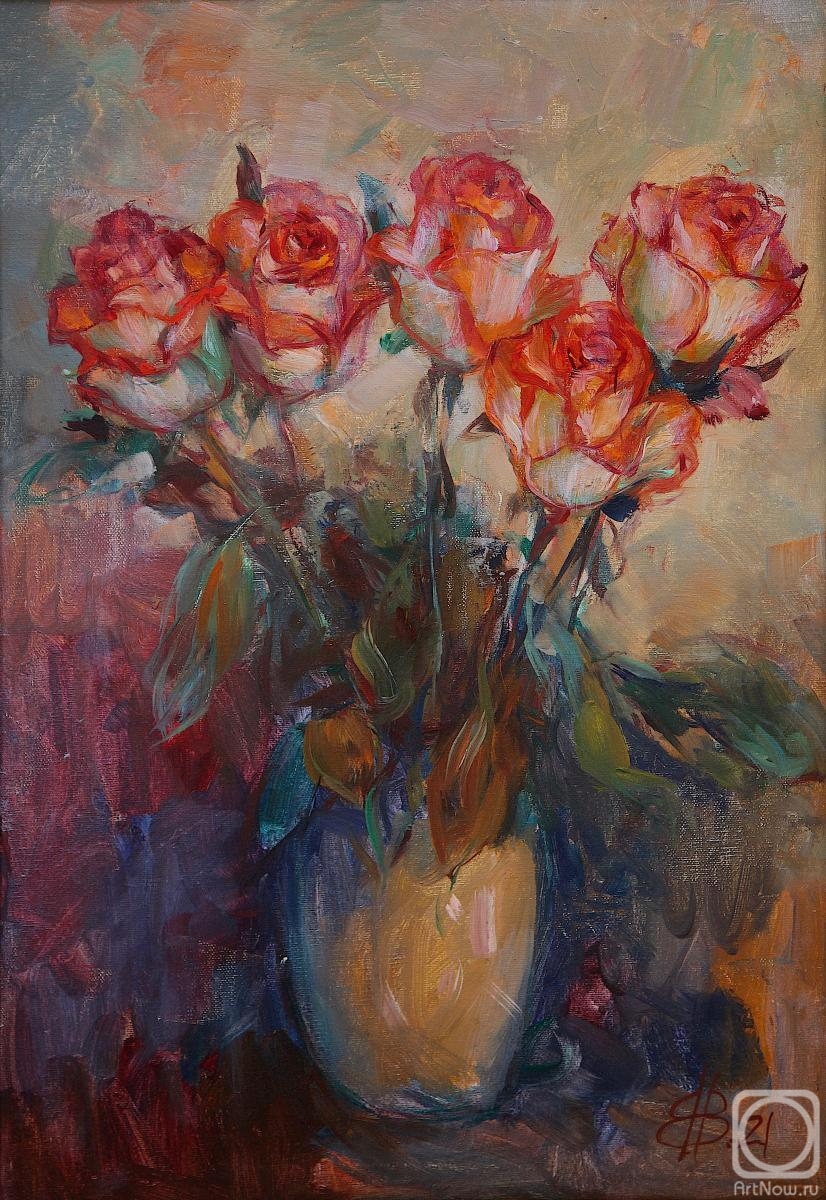 Vyrvich Valentin. Pink roses