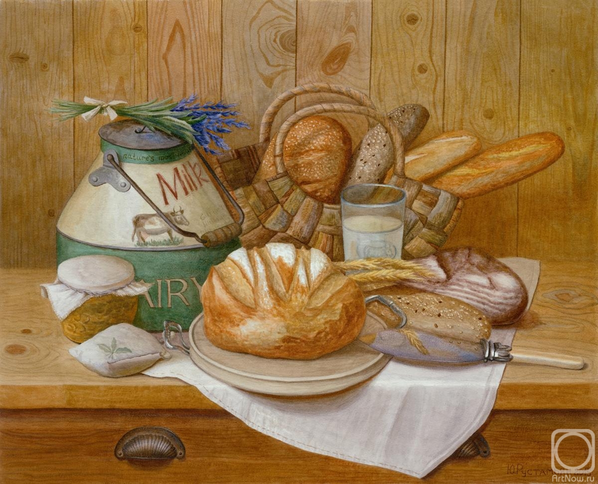 Rustamian Julia. Breakfast in Provence