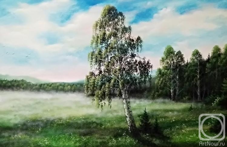 Golovnin Andrey. Russian birch