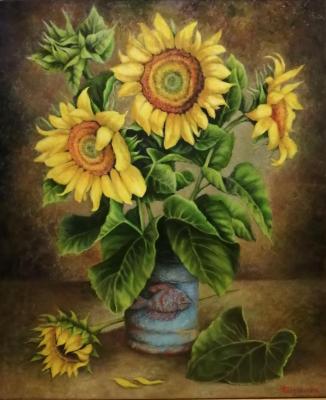 Sunflowers. Bobrisheva Julia