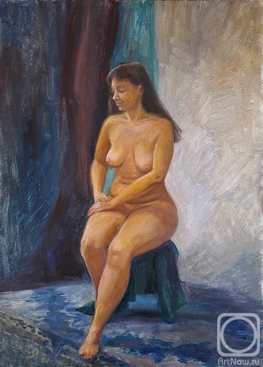 Shumakova Elena. Nude model (etude)