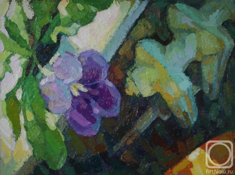 Kreynina Marina. The flower and battery