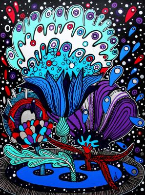 Fantastic flowers. Prokazyuk Anastasiya