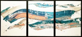 Wave (triptych). Krasnova Nina