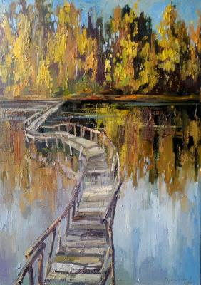 Bridge in autumn. Gerasimova Natalia