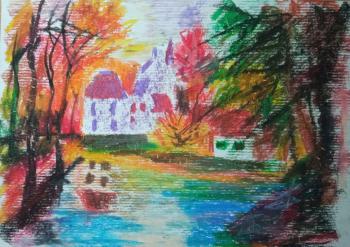 Autumn Sketch 2 (Landscape With Wax Crayons). Sevostyanova Liza