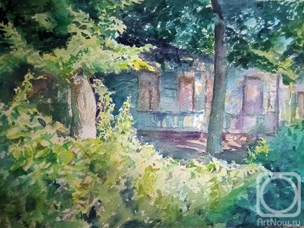 Georgievskaya Natalia. In the shade of trees