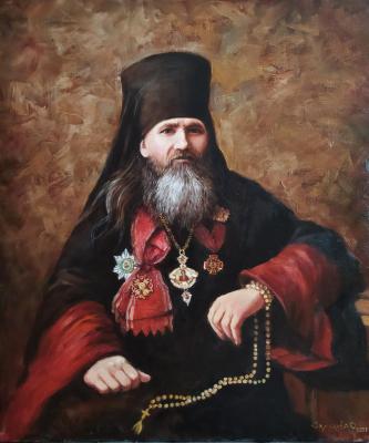 Simonova Olga Georgievna. Portrait of John, Archbishop of Irkutsk and Verkholensk