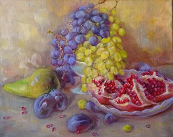 Still life with pomegranate