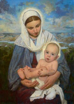 Our Lady with the Child. Mironov Andrey