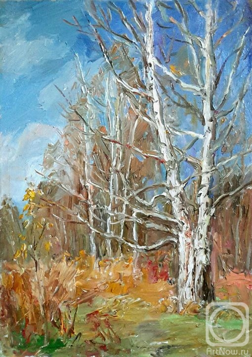 Novikova Marina. Forest in October