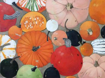 Pumpkin. October. Berestova Ksenia