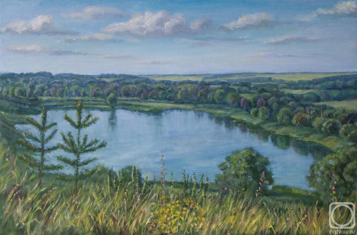 Semenov Andrey. Blue lake