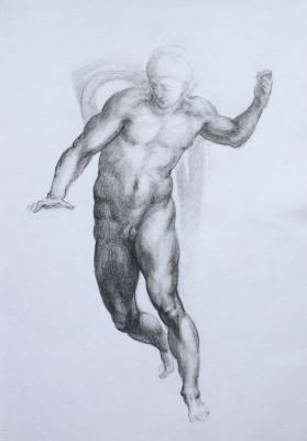 Copy of Michelangelo (Ascension Of Christ). Bikova Yulia