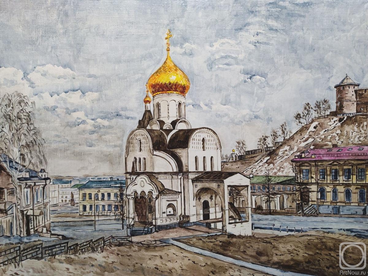 Nevskiy Kirill. Golden domes