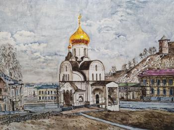 Golden domes (Kazan Church). Nevskiy Kirill