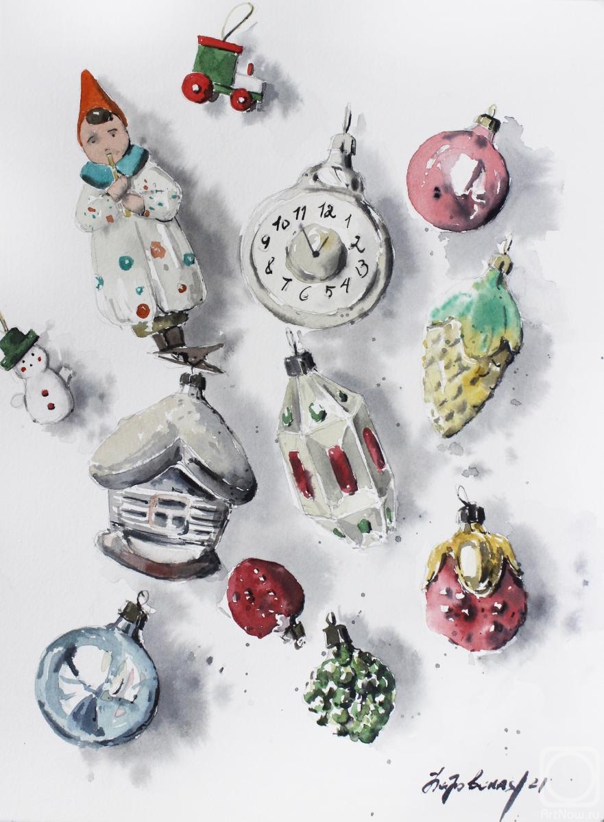 Petrovskaya Irina. Christmas toys