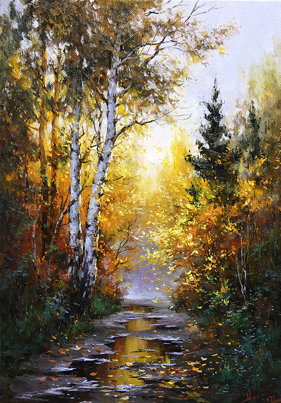 Nesterchuk Stepan. Autumn Forest